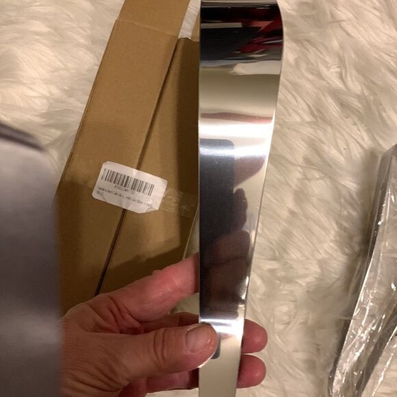 Stainless steel set of two cake slicers - Picture 4 of 4